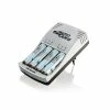 Asmann Chargeur 4 Piles Mignon AA NiMH 2100 MAh